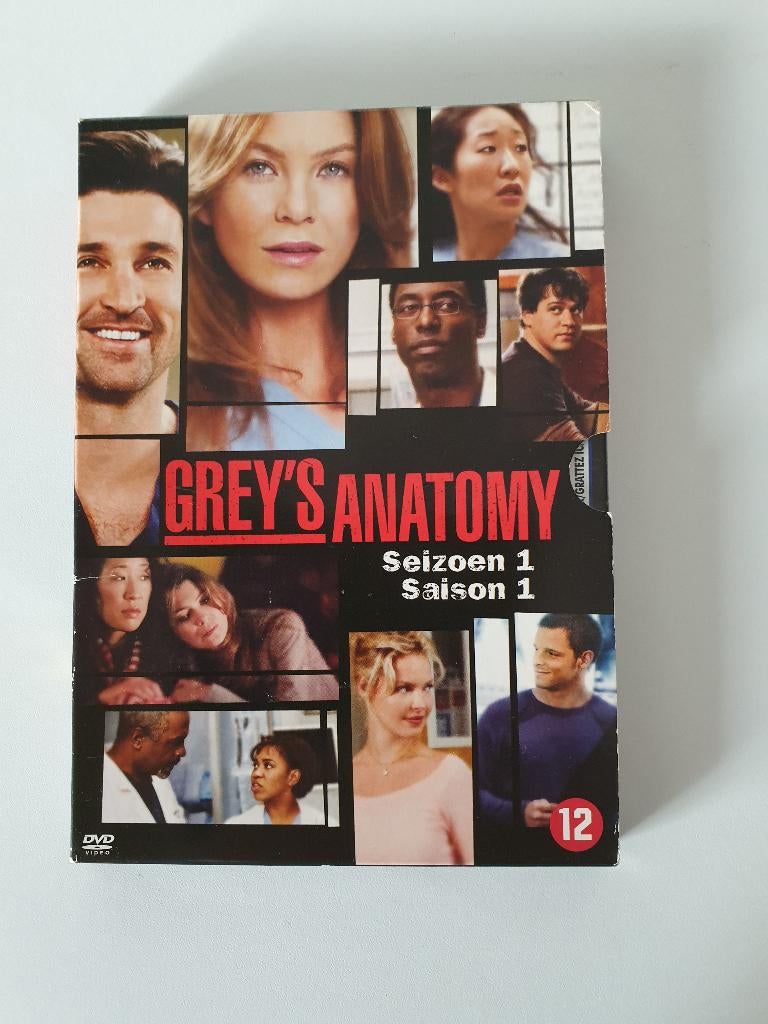 DVD - Grey's Anatomy - Seizoen 1, Cd's en Dvd's, Gebruikt, Alle leeftijden, Boxset, Drama
