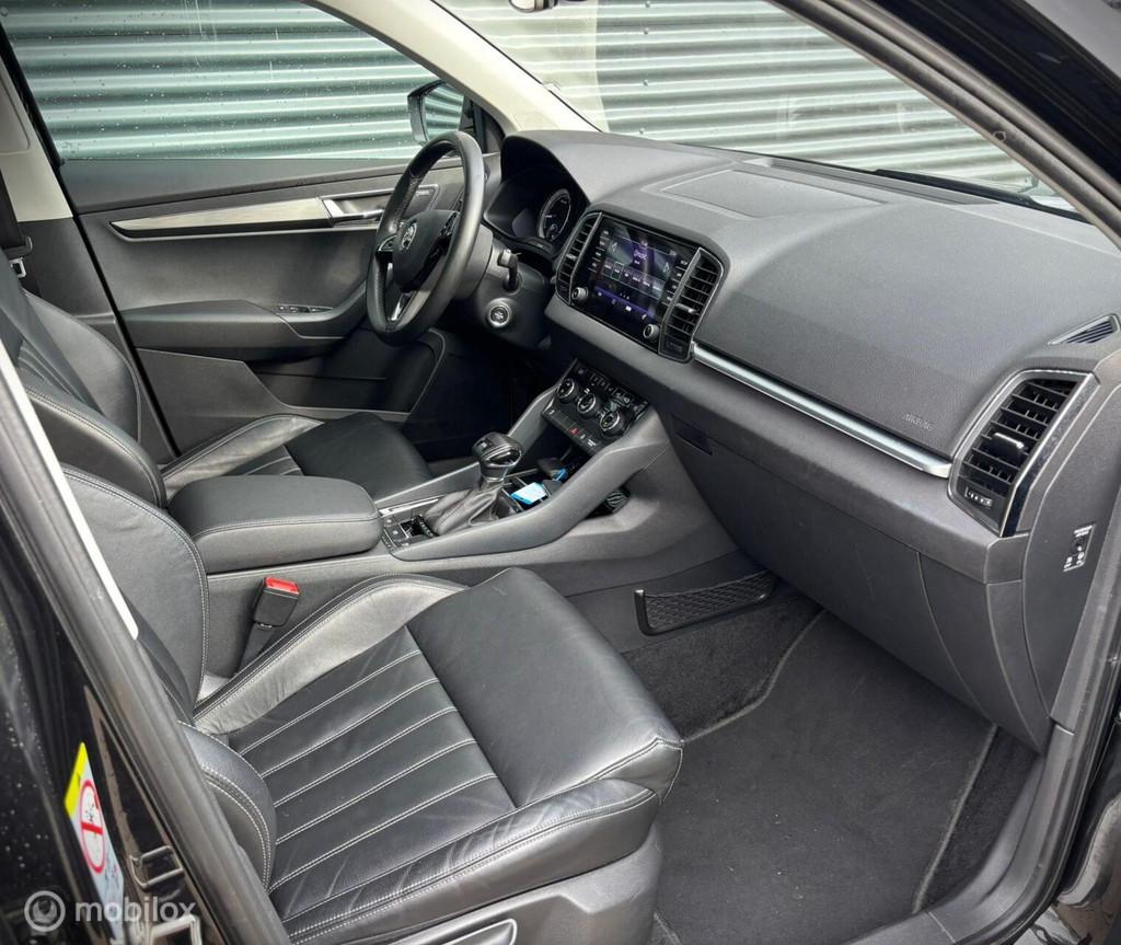 Skoda Karoq 1.5 TSI ACT AUTOMAAT|NAP|CARPLAY, Euro 6, 4 cilinders, 150 pk, Zwart