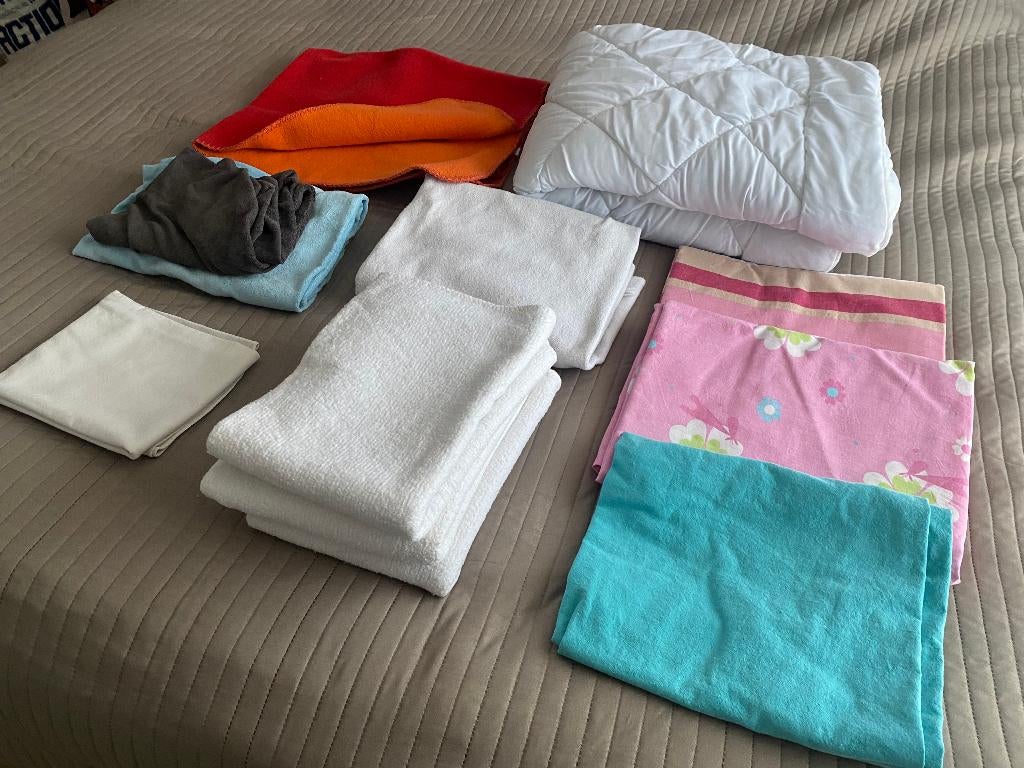 beddengoed voor ledikantje, Gebruikt, Overige kleuren, Meisje, Overige typen