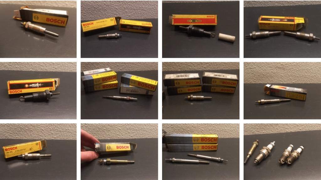 Diverse Bosch gloeibougies/bougies, Auto-onderdelen, Ophalen of Verzenden, Nieuw, Opel