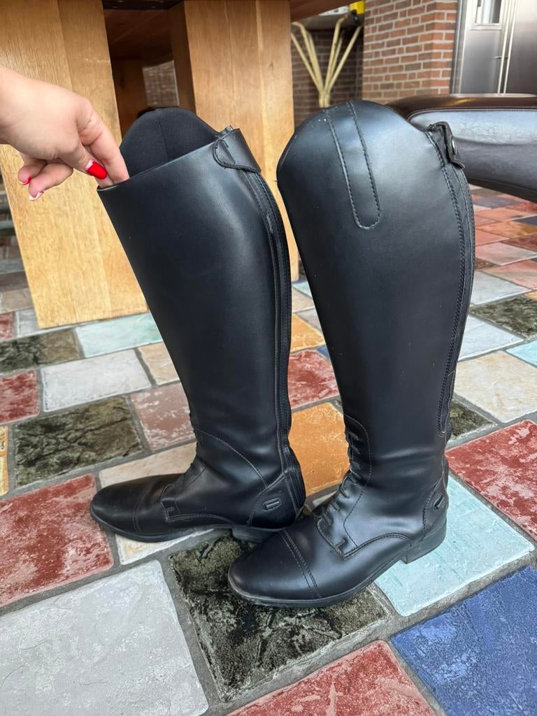 Paardrijlaarzen ZGAN maat 39, Dieren en Toebehoren, Paardrijkleding, Ophalen, Zo goed als nieuw, Dressuur, Schoeisel