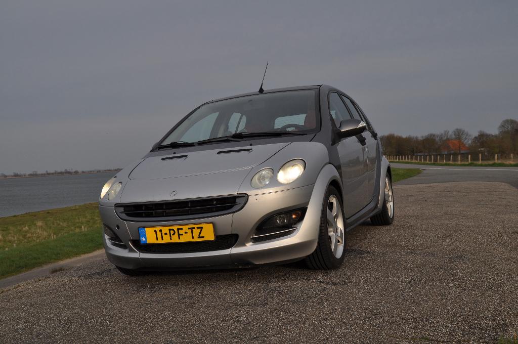 Smart ForFour 1.3 2004 Grijs/grijzer zie beschrijving, Auto's, Smart, Particulier, ForFour, ABS, Airconditioning, Android Auto