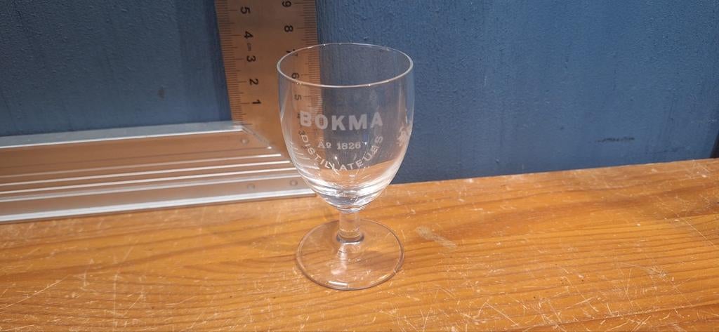 Bokma jenever glaasje (4925), Bokma, ., Overige typen, Ophalen of Verzenden