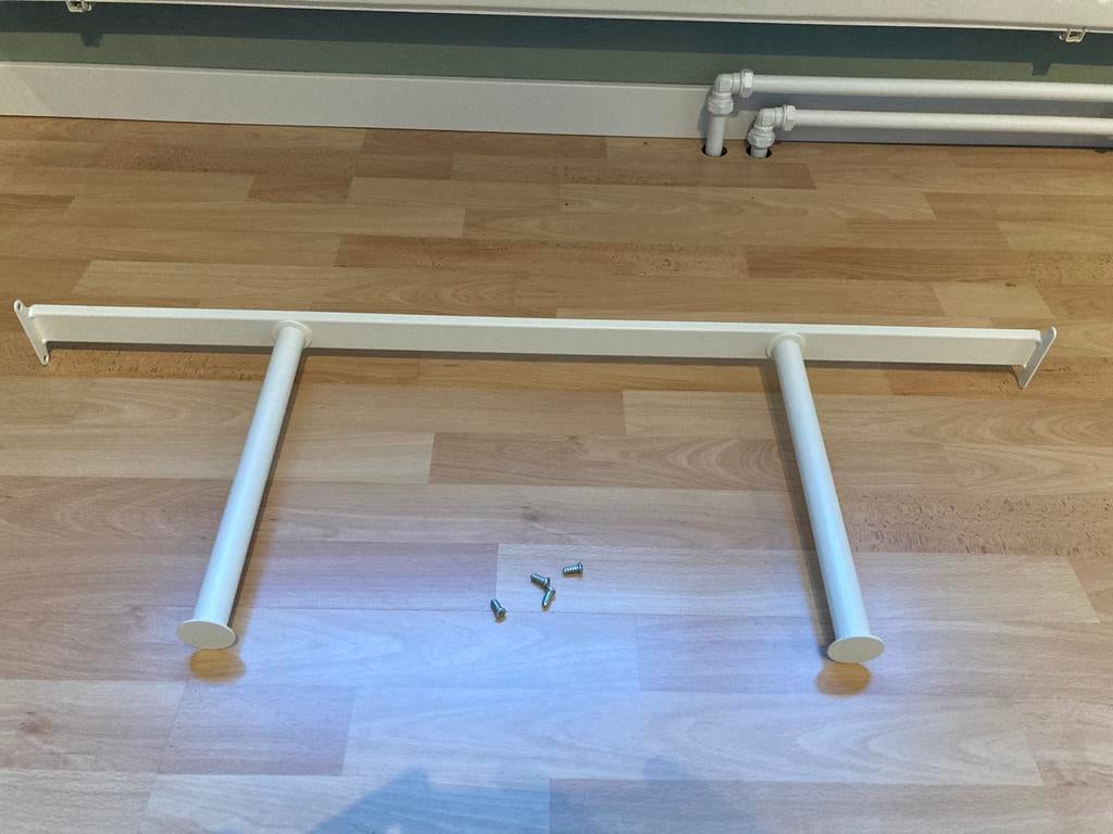 IKEA KOMPLEMENT kledingroede uittrekbaar wit 100x35 cm, Ophalen, 50 tot 100 cm, Zo goed als nieuw, Minder dan 100 cm