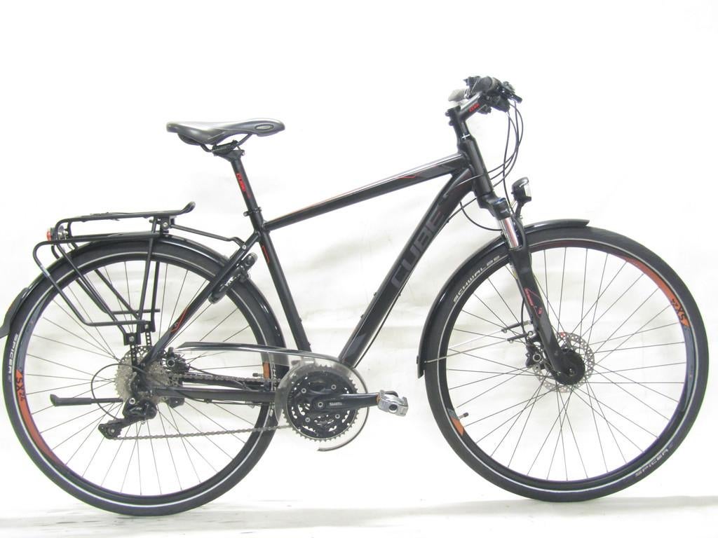 Cube Gts zwart heren 51cm 28inch, Fietsen en Brommers, 49 tot 53 cm, Gebruikt, Overige merken, Versnellingen