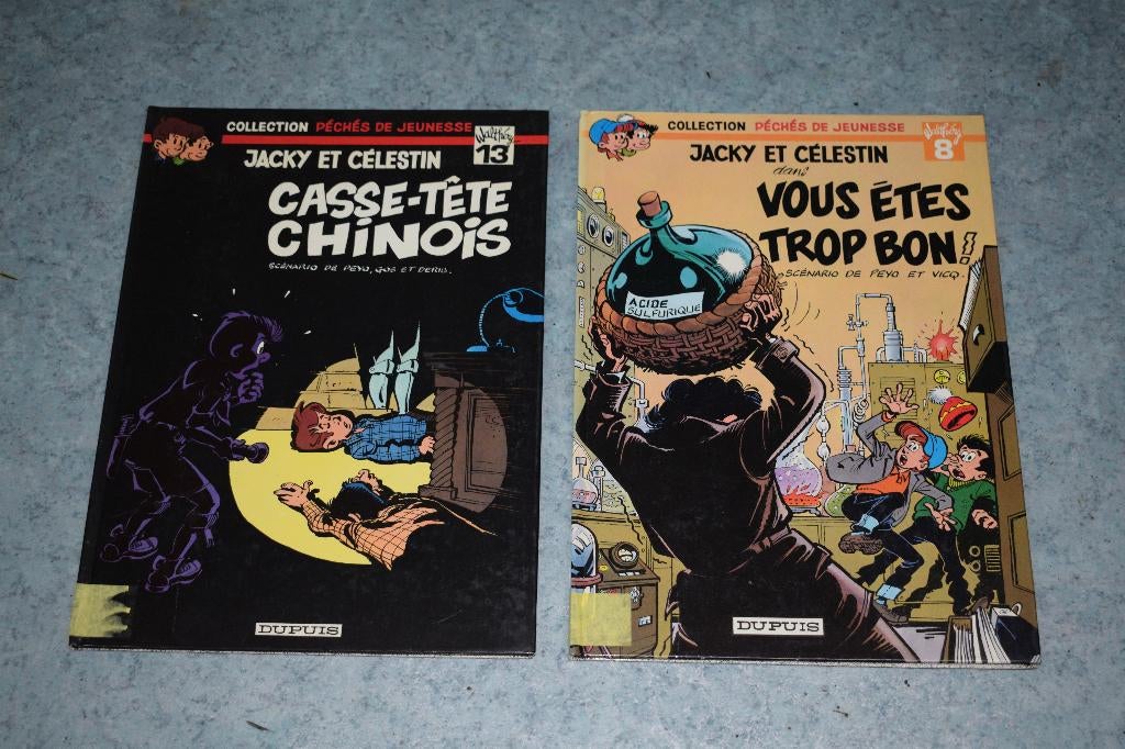 Lot 2 stripboek  Jacky Celestin strip, Eén stripboek, Ophalen of Verzenden, Gelezen