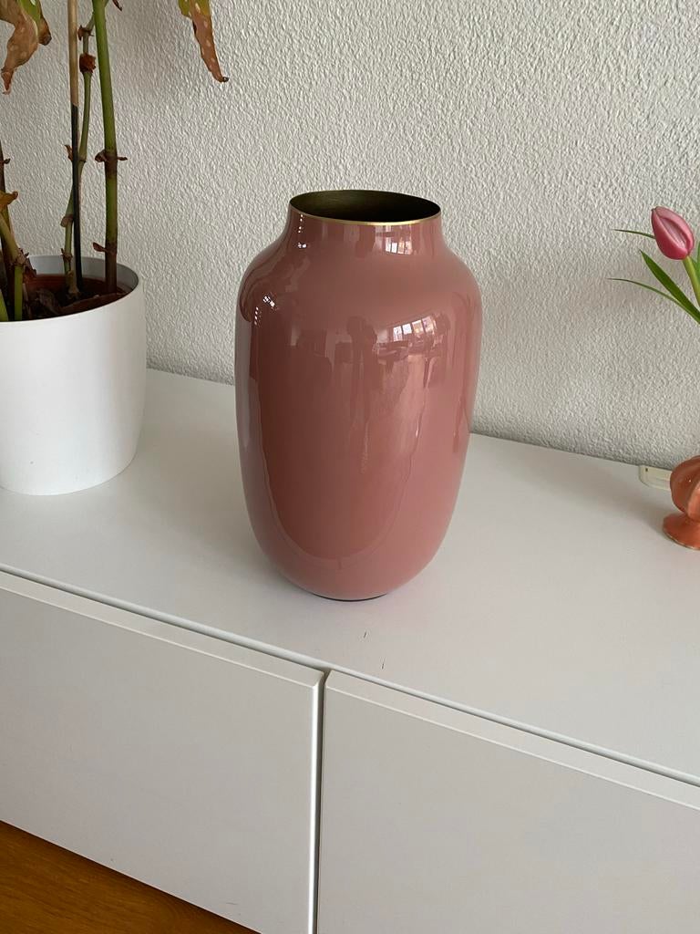 Oud roze vaas van Pip Studio, Overige materialen, Overige kleuren, Ophalen of Verzenden, Zo goed als nieuw