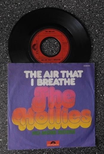 The Hollies - the air that I breath (DE 1974) (vanaf € 2,00), 7 inch, Single, Ophalen of Verzenden, Zo goed als nieuw