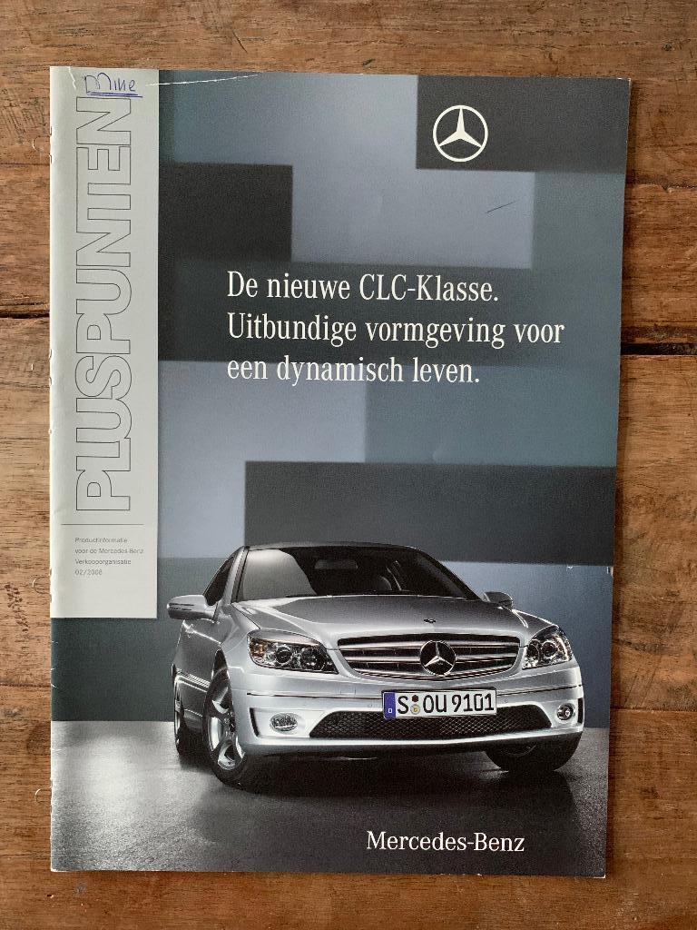Productinfobrochure Mercedes-Benz CLC klasse CL203 2008, Zo goed als nieuw, Mercedes-Benz, Mercedes, Ophalen of Verzenden