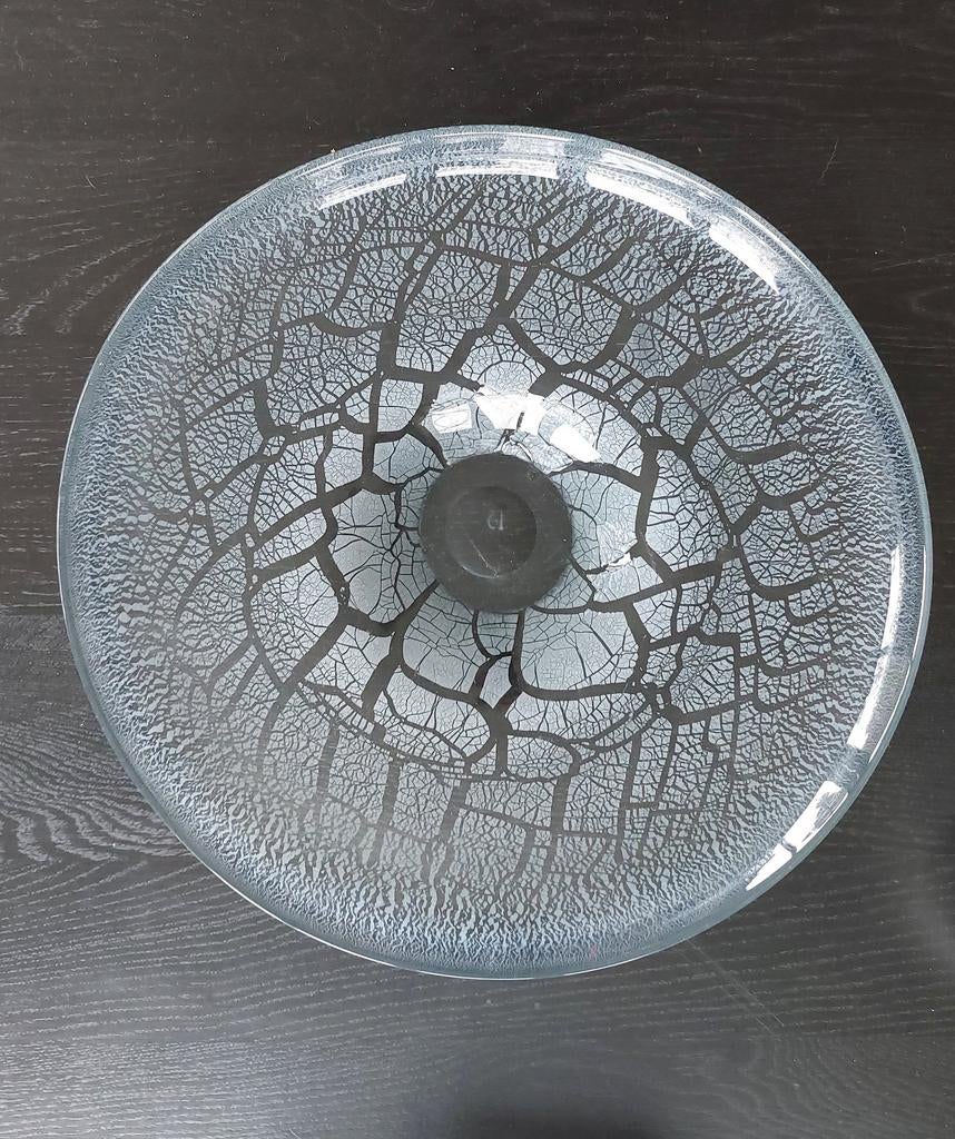 Vintage glazen schaal design Andries Copier jr. '30, Ophalen of Verzenden