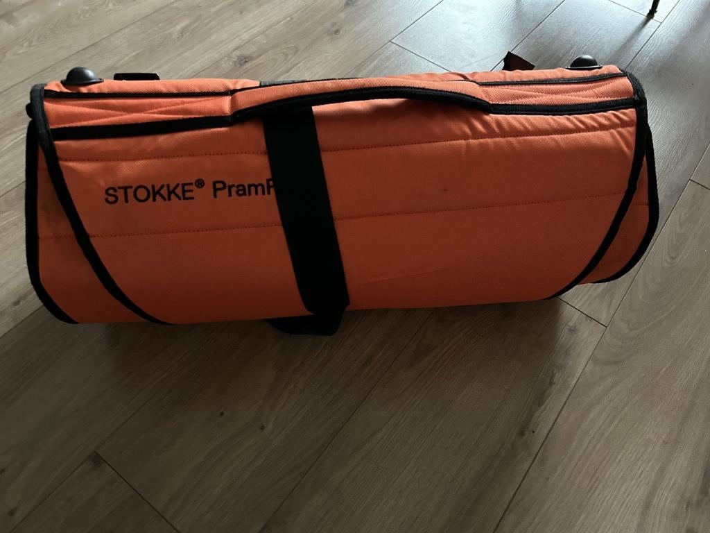 Stokke Prampack te huur, Ophalen, Gebruikt, Zwart, 30 cm of meer