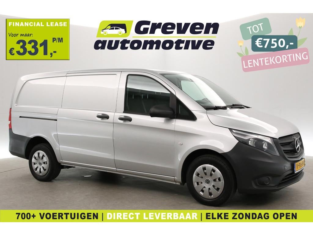 Mercedes-Benz Vito 111 CDI Lang | MARGE | Airco | 3 Zits | T, Auto's, Bestelauto's, Voorwielaandrijving, Stof, Gebruikt, Euro 6