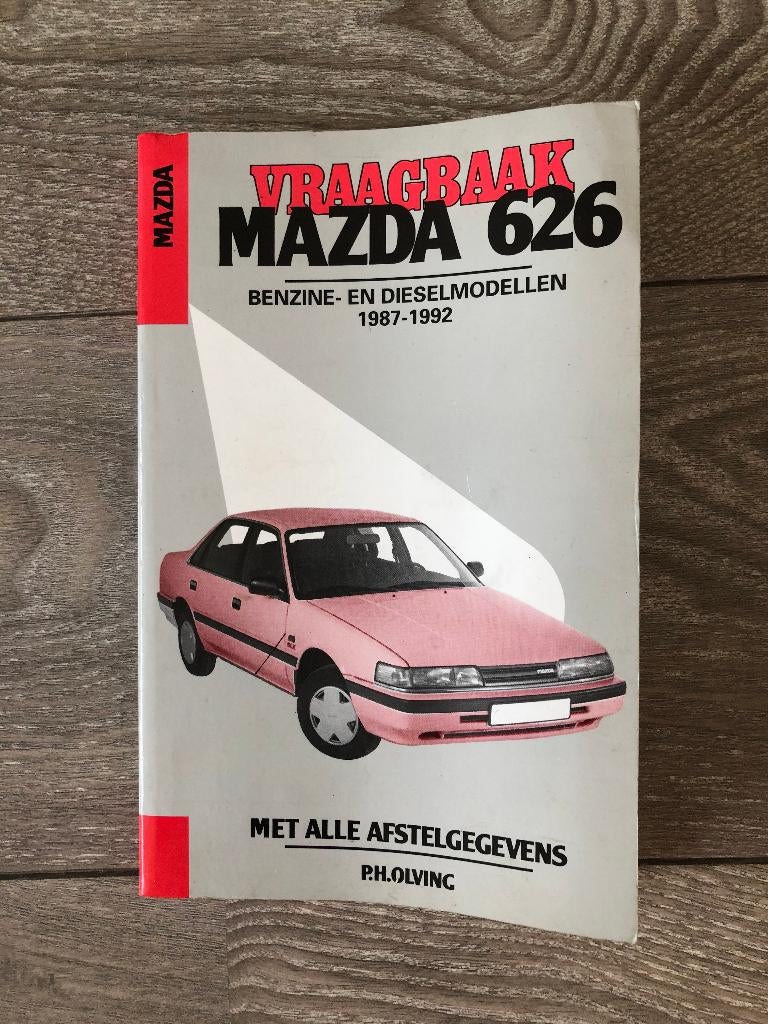 Vraagbaak Mazda 626 Benzine- en Dieselmodellen 1987-1992, Ophalen of Verzenden