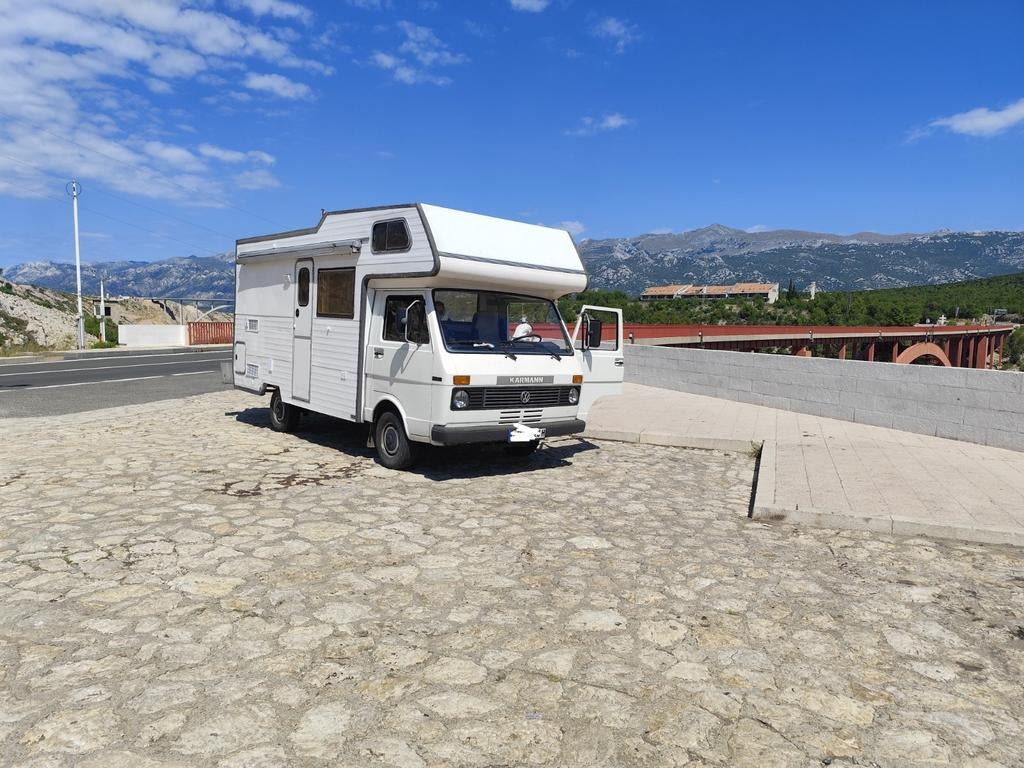 VW LT 28 Karmann Camper Bouwjaar 1986 met duitse kenteken, Particulier, Tot en met 4, Volkswagen