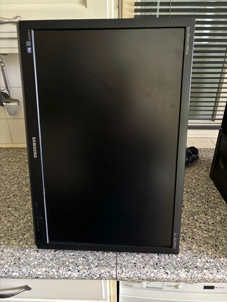 Samsung SyncMaster 2493HM Monitor - Gebruikt, Computers en Software, Monitoren, Gebruikt, 60 Hz of minder, HDMI, In hoogte verstelbaar