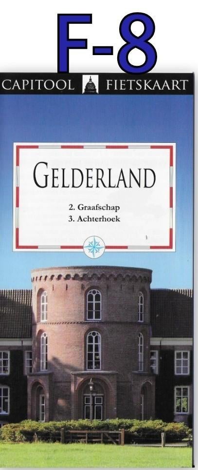 F8 Fietskaart Gelderland Graafschap en Achterhoek, Boeken, Atlassen en Landkaarten, 2000 tot heden, Ophalen of Verzenden, Nederland