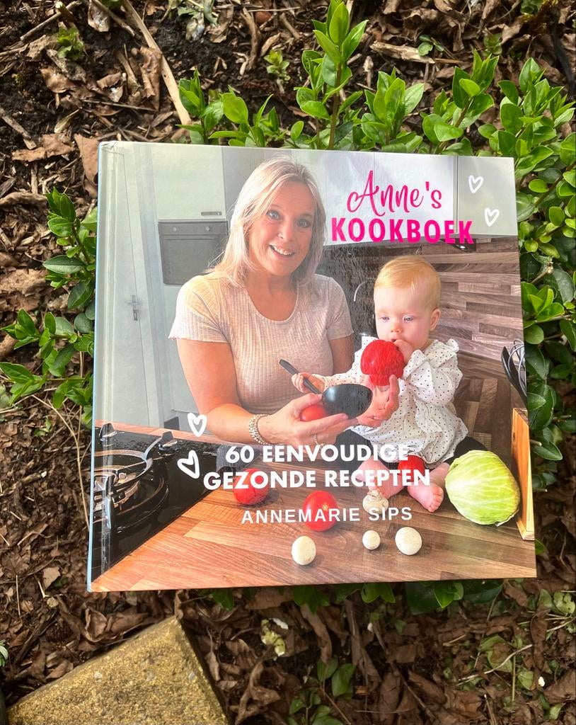 Annemarie Sips ~ Anne's Kookboek: 60 Recepten💗, Voorgerechten en Soepen, Ophalen of Verzenden, Zo goed als nieuw, Gezond koken