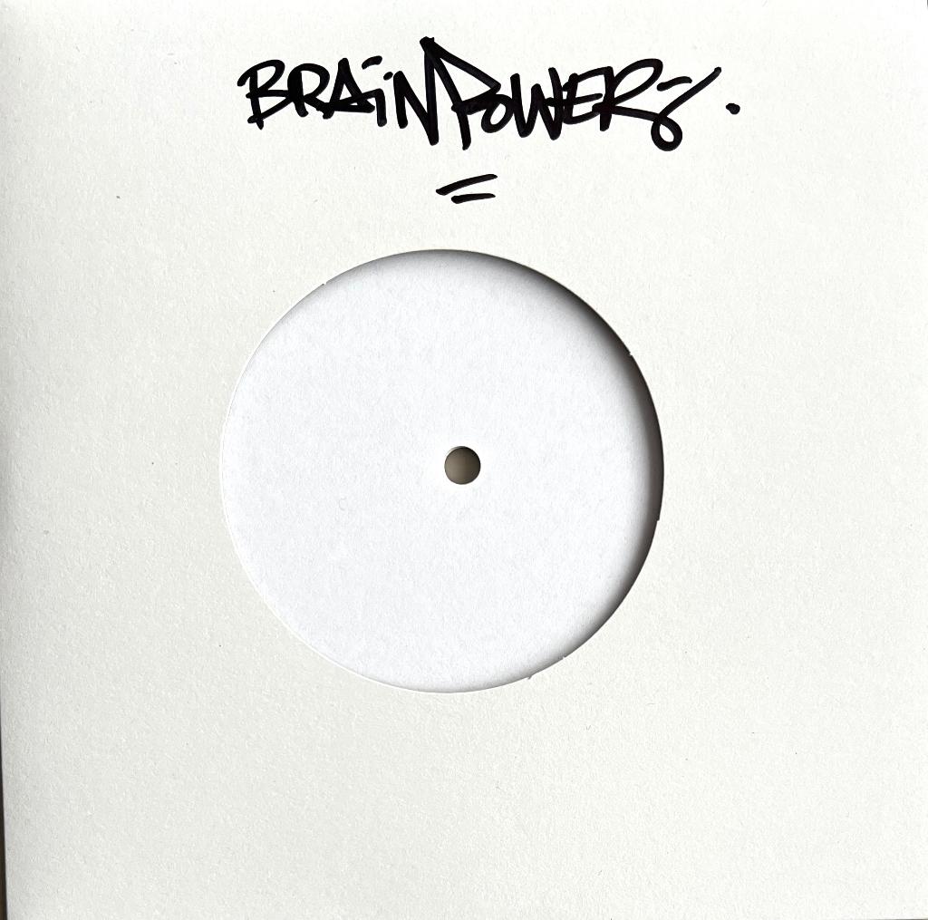 Brainpower ‎– Door Merg & Brain (7" Lathe Cut, Milky White), Verzenden, 7 inch, Single, Nieuw in verpakking