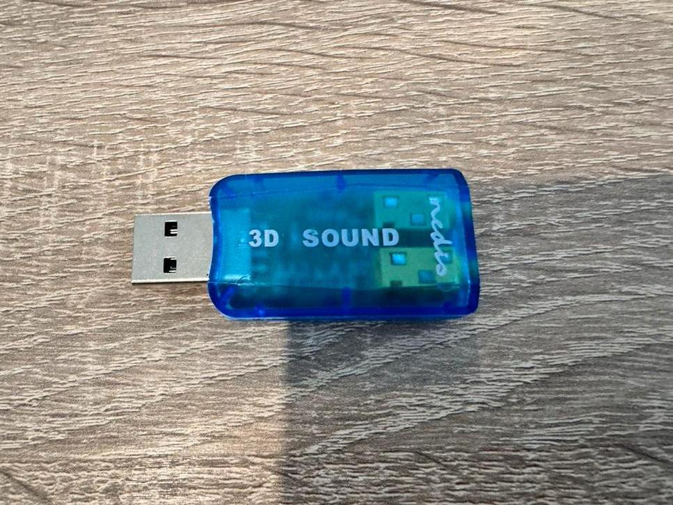 USB 5.1 3D Audio Adapter - Externe Geluidskaart, Ophalen of Verzenden, Zo goed als nieuw, Extern