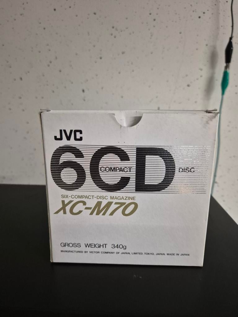 Vintage JVC XC-M70 6CD wisselaar casette nieuw in doos, Ophalen of Verzenden, Nieuw, JVC, Wisselaar