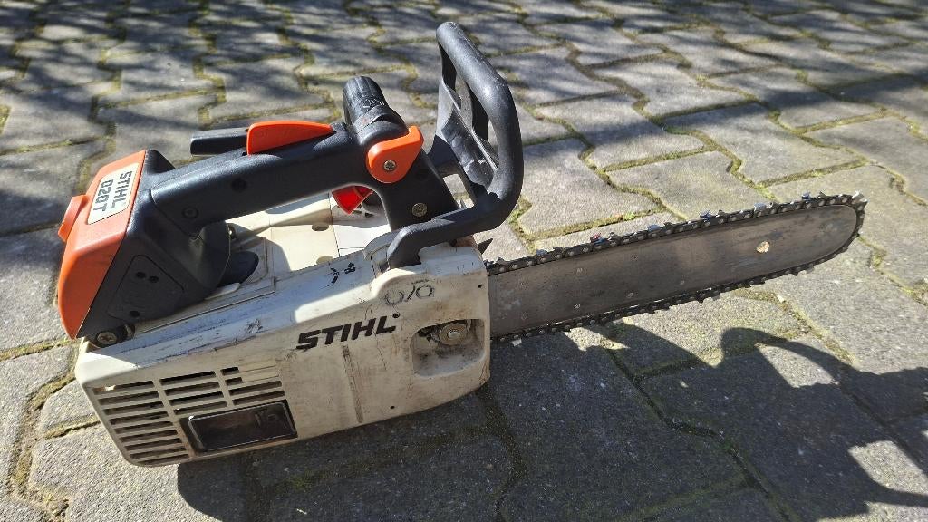 Stihl 020T Tophandle kettingzaag motorzaag one handle, Stihl, Gebruikt, ., Overige soorten
