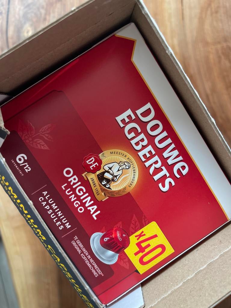 200 Douwe Egberts Lungo Nespresso Compatibele Capsules, Witgoed en Apparatuur, Koffiezetapparaten, Koffiepads en cups, Overige modellen