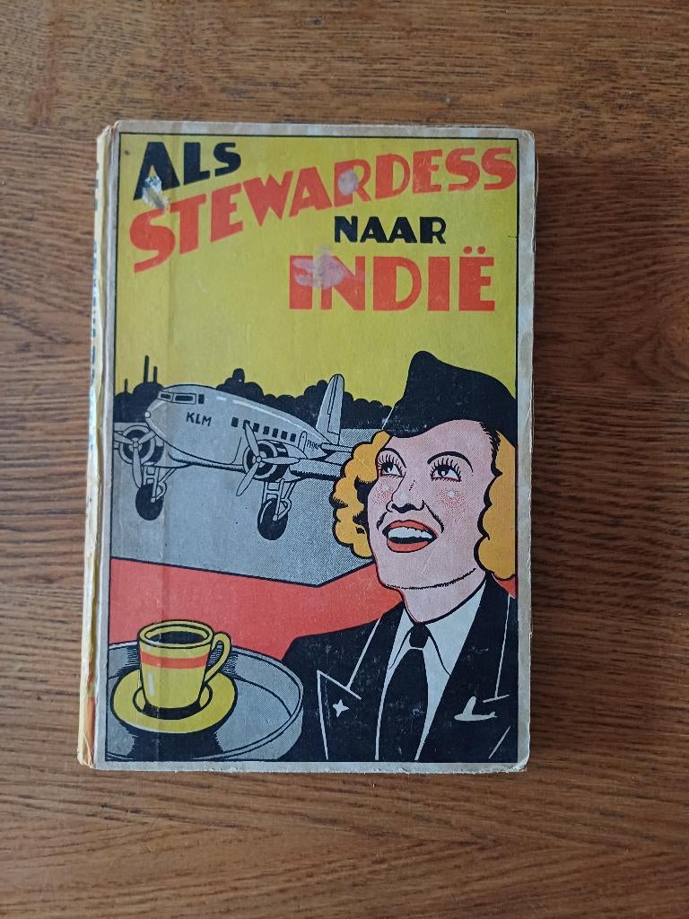 Als stewardess naar Indië, Boeken, Ophalen of Verzenden, Gelezen, Van den Aardweg, Fictie
