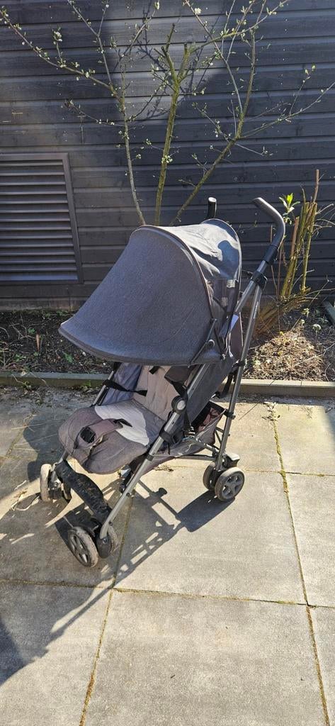 Easywalker buggy met regenscherm, Ophalen