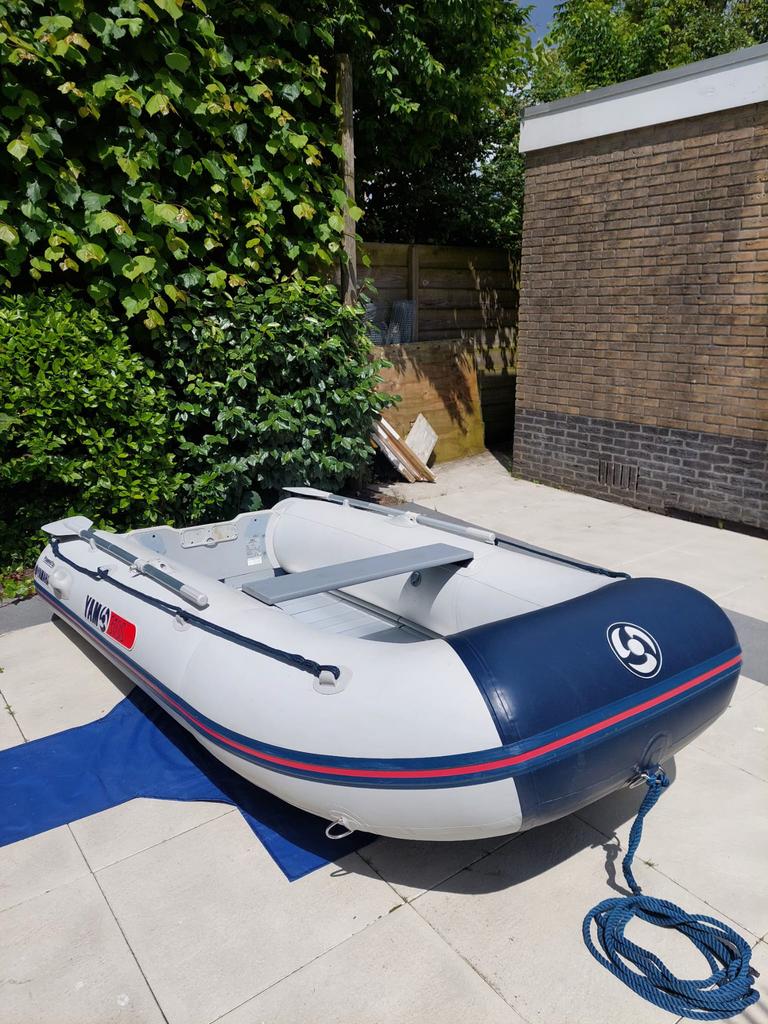 Yamaha 310S met Yamaha buitenboordmotor 8 PK, Watersport en Boten, Buiten- en Binnenboordmotoren, Ophalen, 5 tot 10 pk, Zo goed als nieuw