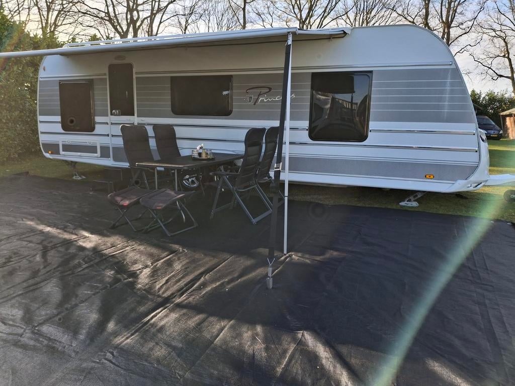 Tabbert Princess  Stapelbed Queensbed  Uniek in Nederland!, Caravans en Kamperen, Rondzit, Tabbert, Particulier, 6 tot 7 meter
