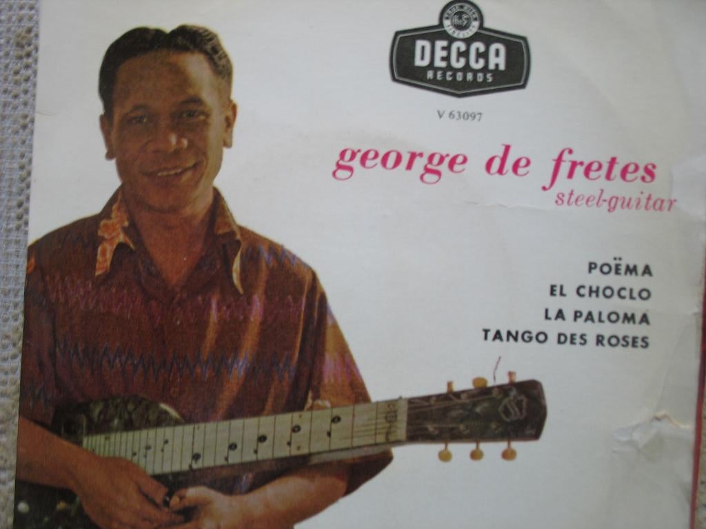 George de Fretes - e.p. Poema (+3), Gebruikt, Overige genres, 7 inch, Ophalen of Verzenden