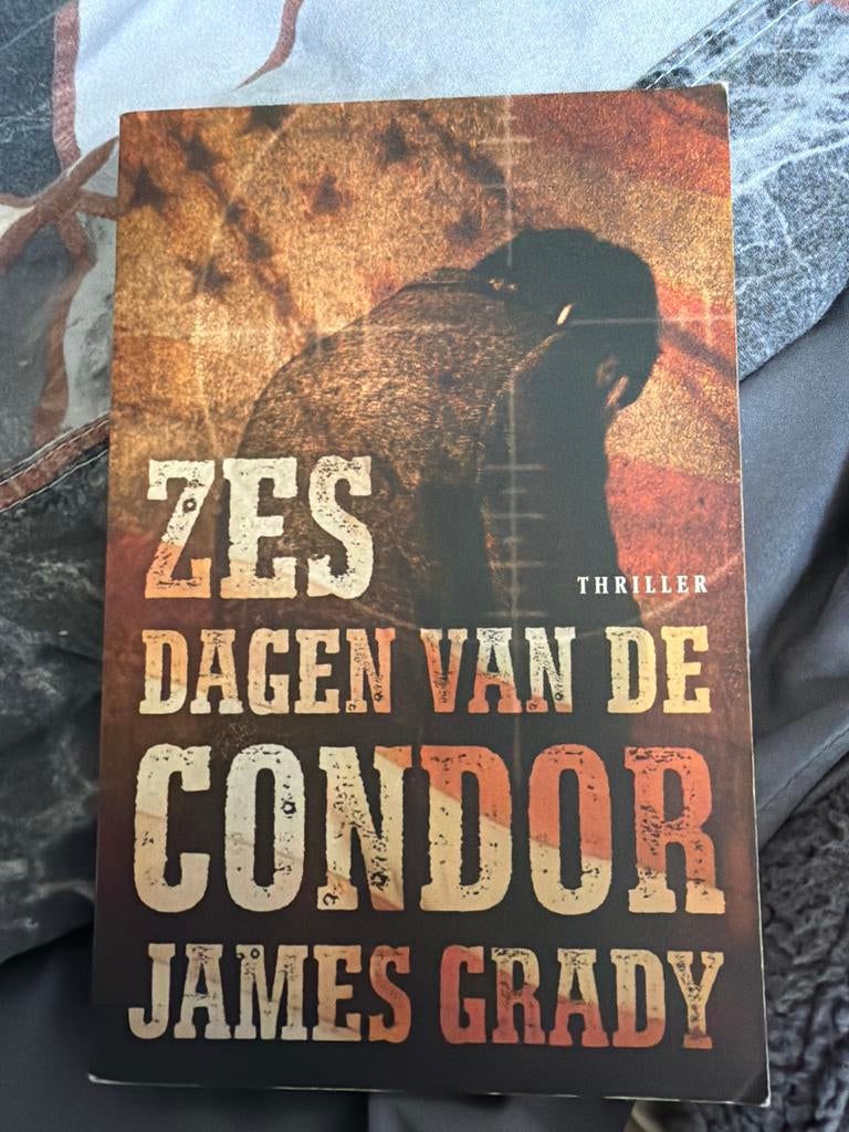 NK1.  J. Grady - Zes dagen van de condor, Boeken, Gelezen, J. Grady, Ophalen of Verzenden, Amerika