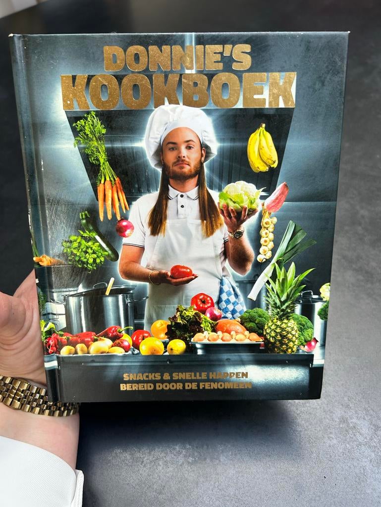 Donnie's Kookboek, Boeken, Vegetarisch, Tapas, Hapjes en Dim Sum, Ophalen of Verzenden, Zo goed als nieuw