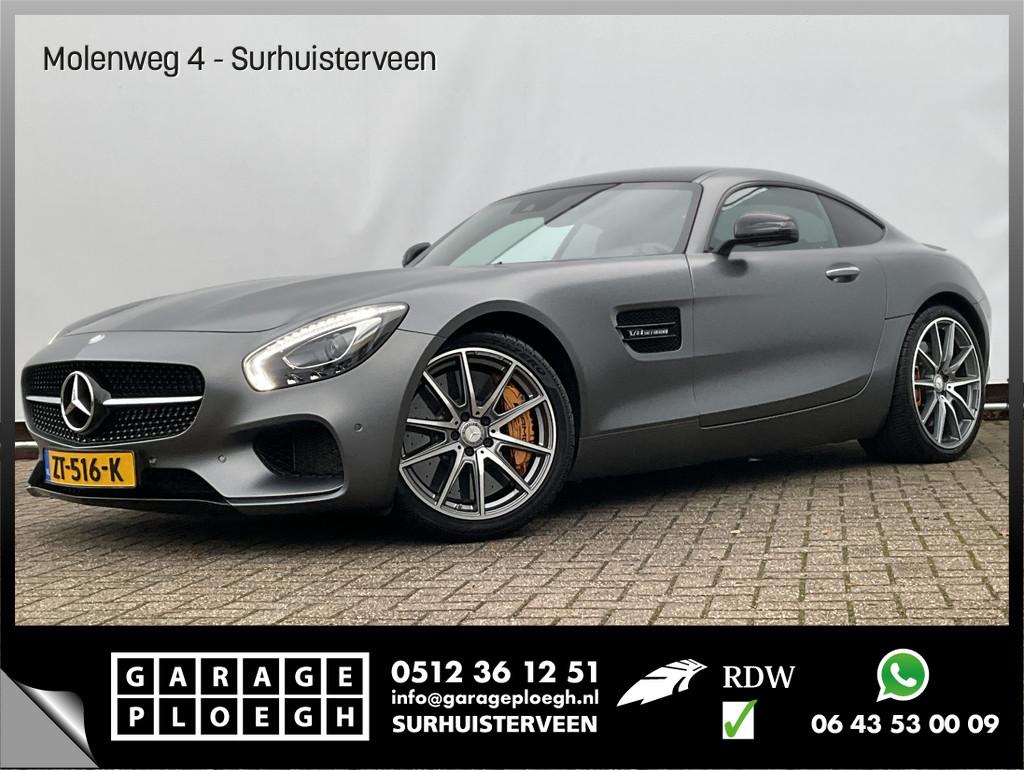 Mercedes-Benz AMG GT 4.0 S TURBO 510pk Frozen-Grey Pano. Ker, Auto's, Automaat, Achterwielaandrijving, Gebruikt, 510 pk