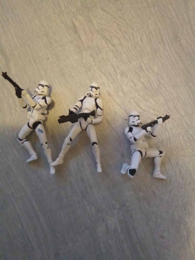 Star Wars Clone Troopers speelgoed poppetjes, Ophalen of Verzenden, Actiefiguurtje