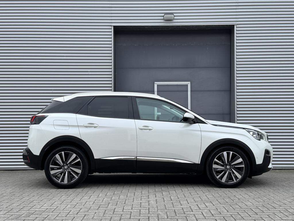 Peugeot 3008 1.2 PureTech Première I Aut. I Pano.dak I Navi, Gebruikt, 1199 cc, Leder en Stof, Wit