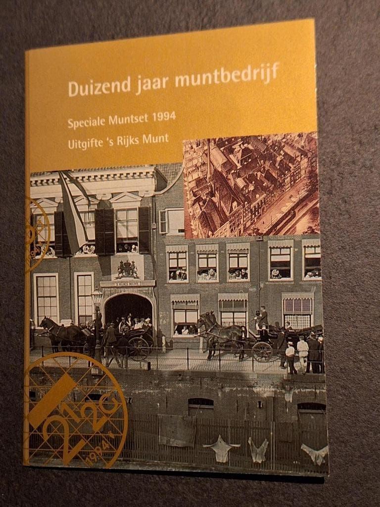 Holland Coin Fair Herdenkingsset KNM 1994 FDC, Ophalen of Verzenden, Koningin Beatrix, Overige waardes, Setje