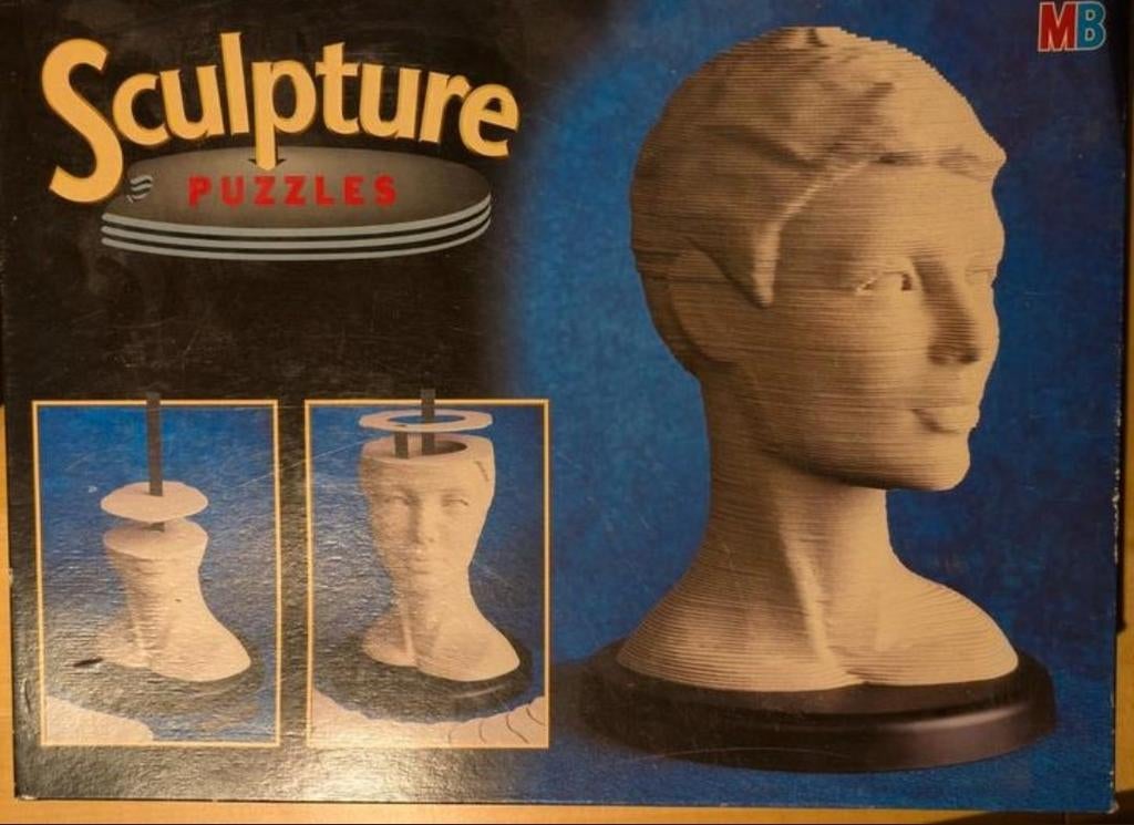3D puzzel: Sculpture puzzel Hoofd, Ophalen of Verzenden, Minder dan 500 stukjes, Rubik's of 3D-puzzel