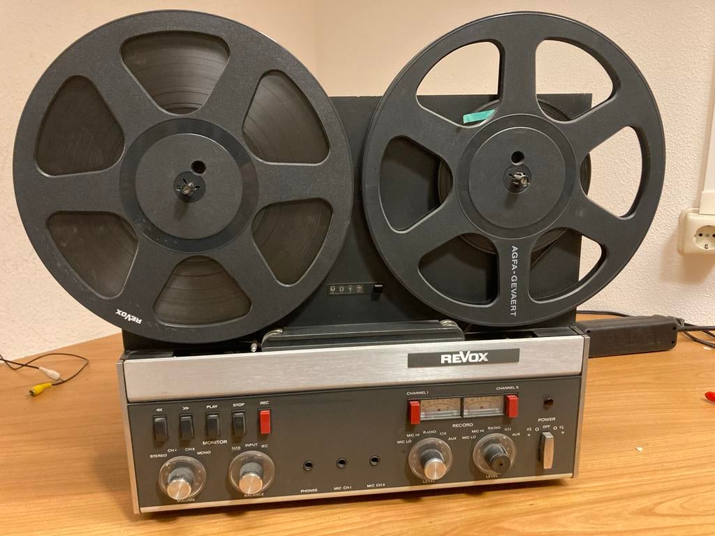 REVOX A77 2 sporen bandrecorder, Audio, Tv en Foto, Bandrecorders, Bandrecorder, Met banden, Ophalen