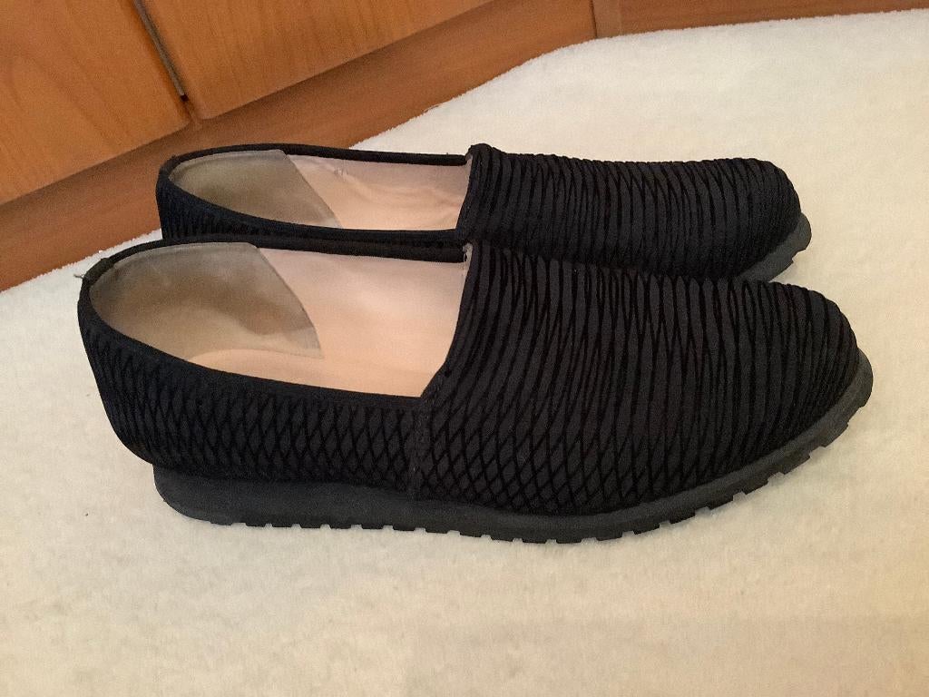 Zwarte Hassia Premium Comfort ballerina's, 5 1/2(38,5)., Hassia, Zwart, Zo goed als nieuw, Ballerina's