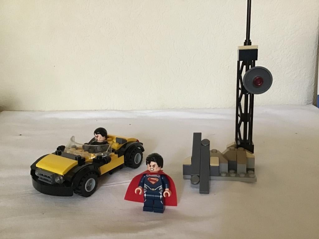 Lego Set: 76002 Superman Metropolis Showdown, Ophalen of Verzenden, Zo goed als nieuw, Complete set, Lego