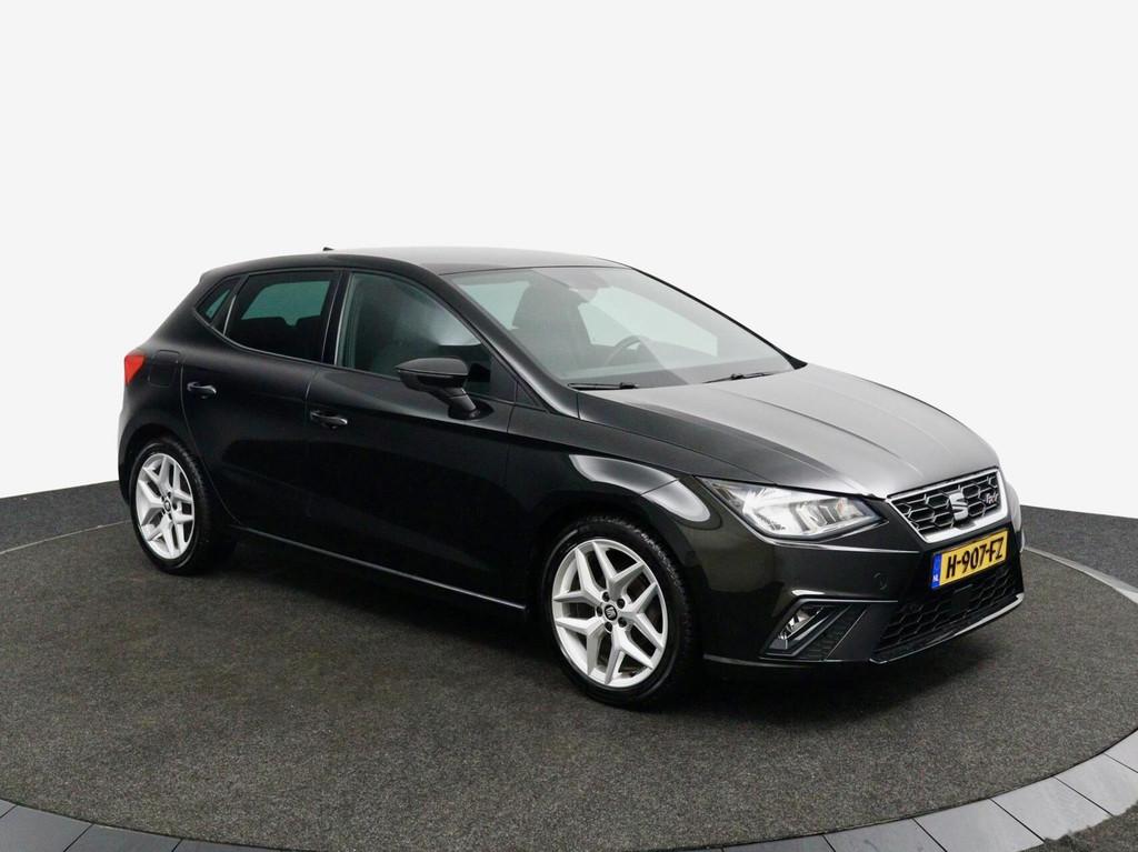 Seat Ibiza 1.0 TSI FR zwart, Auto's, Voorwielaandrijving, Euro 6, 95 pk, Origineel Nederlands