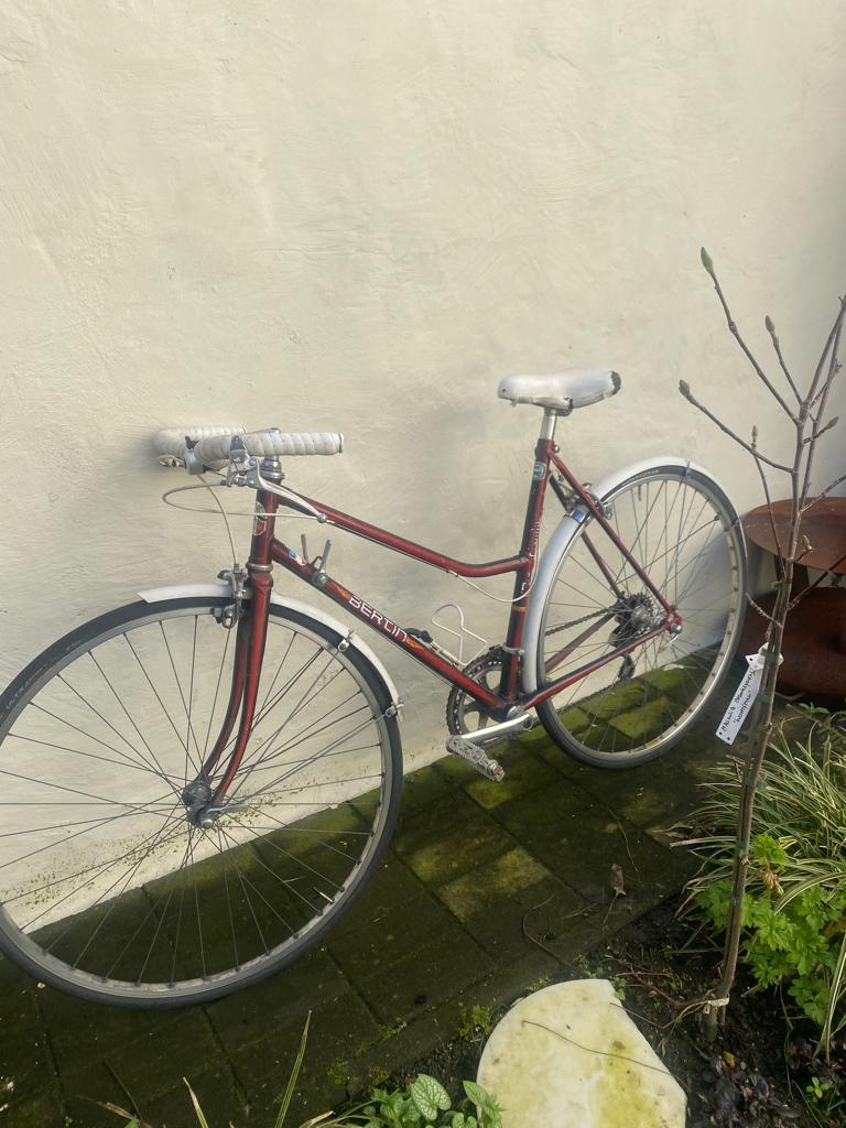 Vintage Bertin Koersfiets, Gebruikt, 26 inch, 10 tot 15 versnellingen, Ophalen