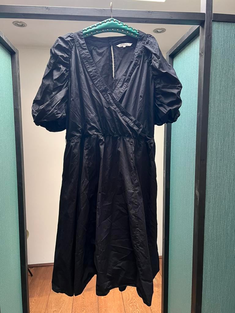 Miljuschka by wehkamp zwarte jurk 52 *nieuw*, Kleding | Dames, Overige typen, Zwart, Maat 46/48 (XL) of groter, Ophalen of Verzenden