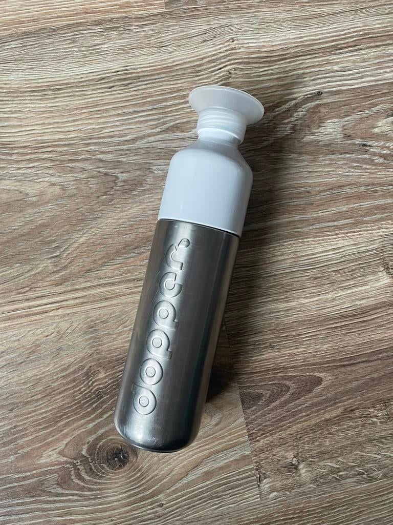 Dopper met logo, Sport en Fitness, Bidons, Ophalen of Verzenden, Gebruikt