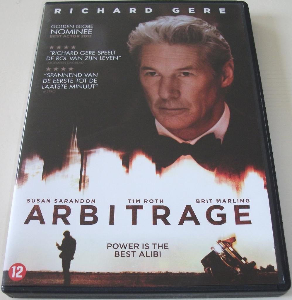 Dvd *** ARBITRAGE *** Power is The Best Alibi, Vanaf 12 jaar, Ophalen of Verzenden, Zo goed als nieuw, Overige genres