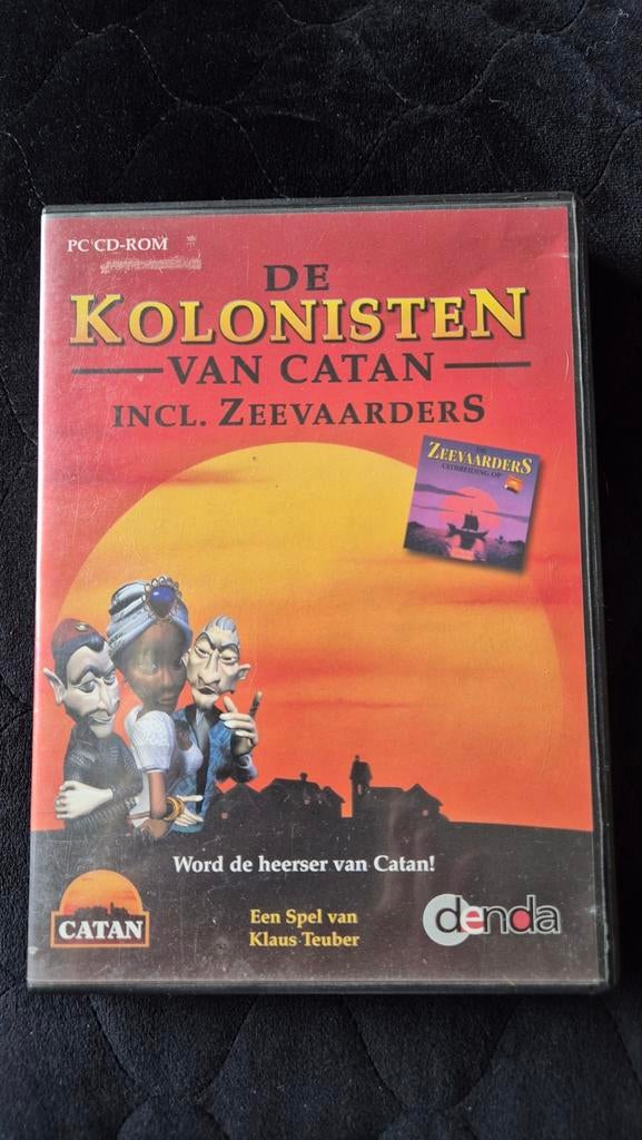 PC CD-ROM versie van De Kolonisten van Catan, Gebruikt, Overige genres, 1 speler, Ophalen of Verzenden