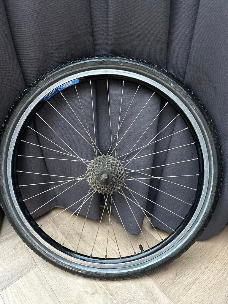 Fietswiel Rigida X-PLORER met cassette, Ophalen, Gebruikt, Overige typen, Aluminium