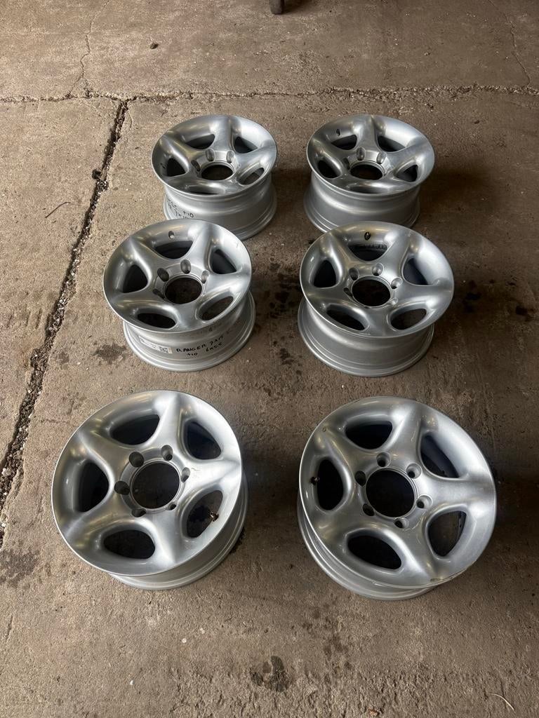 4x4 velgen 6 nieuwe velgen, 6x139.7, 7Jx15 ET10, Auto-onderdelen, Ophalen, 15 inch, Velg(en), Nieuw