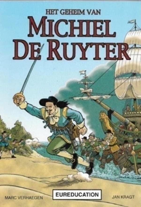 Het geheim van Michiel De Ruyter (1e druk), Eén stripboek, Ophalen of Verzenden, Zo goed als nieuw